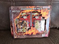 One Piece Illustration Box Vol 5 + Vol 6 Lot Set Of 2 Sealed QTY PRB-02 OP-13 - Image 1