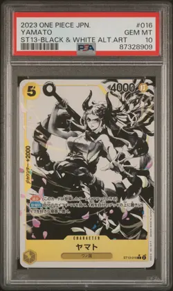PSA 10 - Yamato ST13-016 ALT ART - One Piece The Three Brothers - Japanese - Image 1