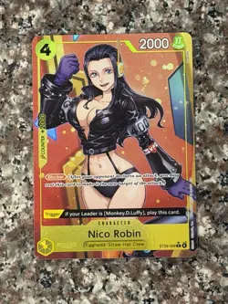 ONE PIECE Card Game Egg Head English ST29-009 Nico Robin TCG Full Art - Image 1