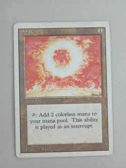 MTG Sol Ring - Revised Edition - 3Rd Magic: The Gathering PL - Image 1
