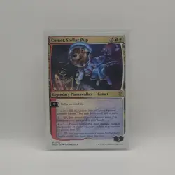 Comet, Stellar Pup - White Border NM-Mint, English Mystery Booster 2 MTG - Image 1