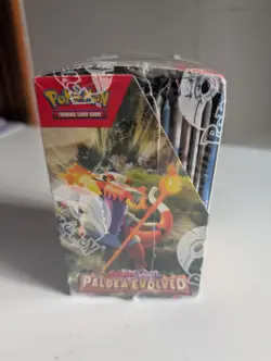 Pokemon TCG Paldea Evolved Half Booster Box 18 Packs Brand New Sealed - Image 2