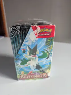 Pokemon TCG Paldea Evolved Half Booster Box 18 Packs Brand New Sealed - Image 4
