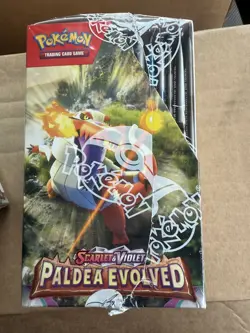Pokemon TCG Paldea Evolved Half Booster Box 18 Packs Brand New Sealed - Image 3