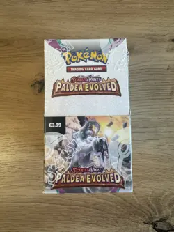 Paldea Evolved Half Booster Box - Pokemon TCG - Sealed - Image 1