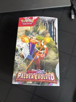 Pokemon TCG: Scarlet & Violet Paldea Evolved Half Booster Box - Factory Sealed - Image 4