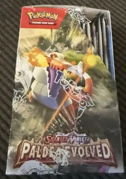 Pokemon TCG Paldea Evolved Half Booster Box 18 Packs Sealed - Image 2