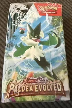 Pokemon TCG Paldea Evolved Half Booster Box 18 Packs Sealed - Image 4