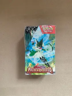 Pokemon TCG Paldea Evolved Half Booster Box 18 Packs Brand New Sealed - Image 2