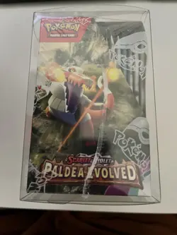 Paldea Evolved Booster Box **Sealed** & Plastic Case - Pokemon TCG - Image 4