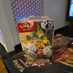 Pokemon TCG Scarlet & Violet Paldea Evolved Half Booster Box 18 Packs (sealed) - Image 3