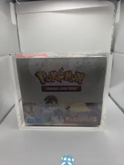 Pokemon TCG S&V Paldea Evolved Booster Box + Acrylic Case FACTORY SEALED - Image 1