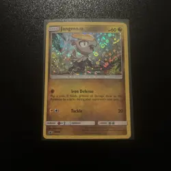 Jangmo-o SM40 Black Star Promo Cosmos Holo Rare Pokemon Card TCG - Image 1
