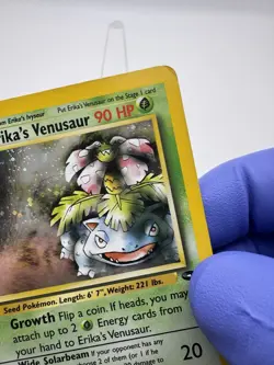 Pokemon TCG Erika's Venusaur Gym Challenge Holo Card 4/132 Unlimited Rare - HP - Image 5