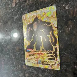 Great Ape Son Gohan Menacing Transformation Gold Foil Dragon Ball Super Card NM - Image 2