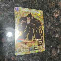 Great Ape Son Gohan Menacing Transformation Gold Foil Dragon Ball Super Card NM - Image 3