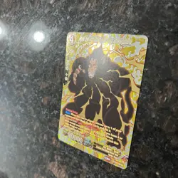 Great Ape Son Gohan Menacing Transformation Gold Foil Dragon Ball Super Card NM - Image 5