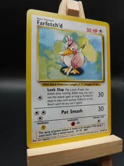 Pokemon Uncommon Card : Farfetch'd 27/102 (Base Set) - Image 2