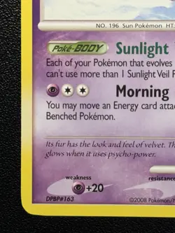Espeon 18/100 - Majestic Dawn - Pokemon Card LP - Image 5