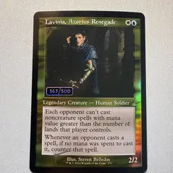 Lavinia, Azorius Renegade - Retro Frame - Serialized 363/500 - Foil - Image 1