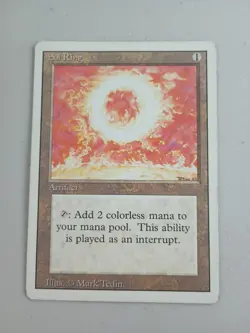 1 MTG Sol Ring - Revised Edition - 3Rd Magic: The Gathering PL - Image 1