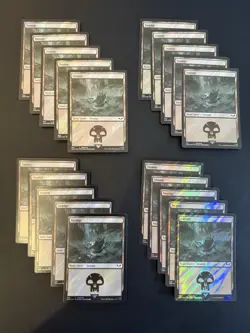 Swamp Surge Foil MTG Land Lot 20x Warhammer 40k Near Mint - Image 1