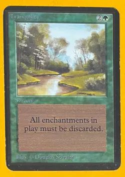 MTG TRANQUILITY Alpha (OldManMTG 008-504) - Image 1