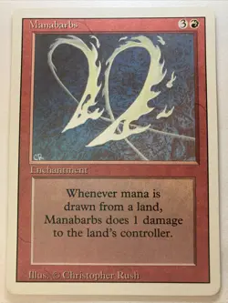 Manabarbs Revised MTG LP - Image 1