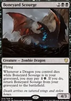 1x Boneyard Scourge MTG Commander 2017 NM Magic Regular - Image 1