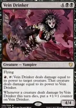 1x Vein Drinker MTG Commander 2017 NM Magic Regular - Image 1