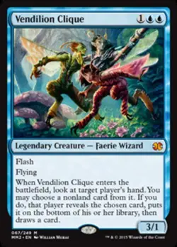 1 x Vendilion Clique - Modern Masters 2015 - Light Play - MTG - Image 1
