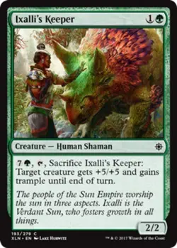 1x Ixalli's Keeper - Foil MTG Ixalan NM Magic Foil - Image 1