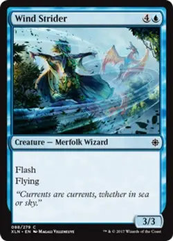 1x Wind Strider - Foil MTG Ixalan NM Magic Foil - Image 1