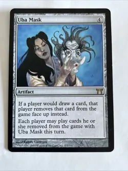 Uba Mask VLP Champions of Kamigawa Rare MTG See Photos Magic - Image 1