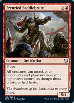Frenzied Saddlebrute - Near Mint MTG Commander Legends - Image 1