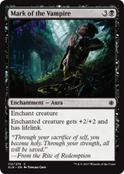 1x Mark of the Vampire - Foil MTG Ixalan NM Magic Foil - Image 1