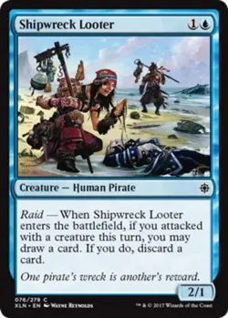 1x Shipwreck Looter - Foil MTG Ixalan NM Magic Foil - Image 1