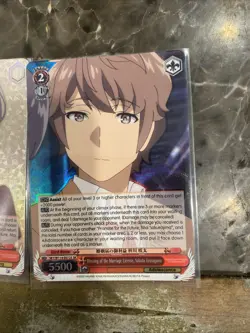 Weiss Schwarz Rascal Does Not Dream English Lot Of 3 Super Rare Cards - Image 2