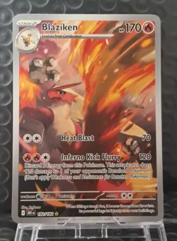 Blaziken - 192/182 - Illustration Rare - Destined Rivals - Pokemon Card TCG - Image 1