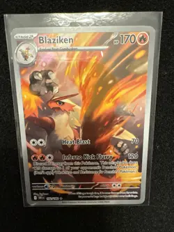 Blaziken 192/182 Destined Rivals Illustration Rare 2025 Pokemon TCG Card NM - Image 1