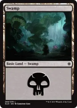 1x Swamp (268/279) MTG Ixalan NM Magic Regular - Image 1