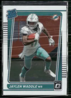 2021 Donruss Optic #208 Jaylen Waddle Rookie - Image 1