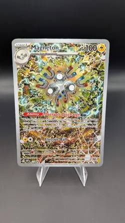 Pokemon TCG Magneton 159 SVP Scarlet & Violet Promo Holo Pokemon Card - Image 1