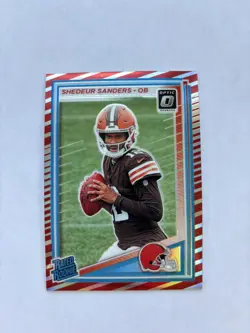 2025 Panini Optic - Rated Rookie Shedeur Sanders #203 Freedom SSP Case Hit - Image 1