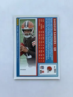 2025 Panini Optic - Rated Rookie Shedeur Sanders #203 Freedom SSP Case Hit - Image 2