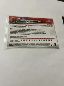 2018 TOPPS CHROME UPDATE SHOHEI OHTANI RC ROOKIE PITCHING DODGERS MVP GOAT - Image 2