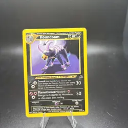 Houndoom - 23/75 - Pokemon Neo Discovery Unlimited Rare Card WOTC LP -c - Image 1