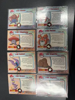 Pokemon Topps TV Animation Edition Card Lot Diglett, Dugtrio, Paras, Etc - Image 2