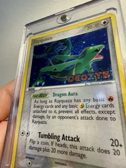 2 Card Lot Pokemon Deoxys Stamped Rayquaza AND Gyarados Reverse Holo - Image 3