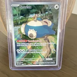 2023 Pokemon Snorlax 051 Scarlet & Violet Promo Cards Holo Promo Trading Card - Image 1